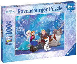 RAVENSBURGER Puzzle Frozen Eiszauber 100-tlg.