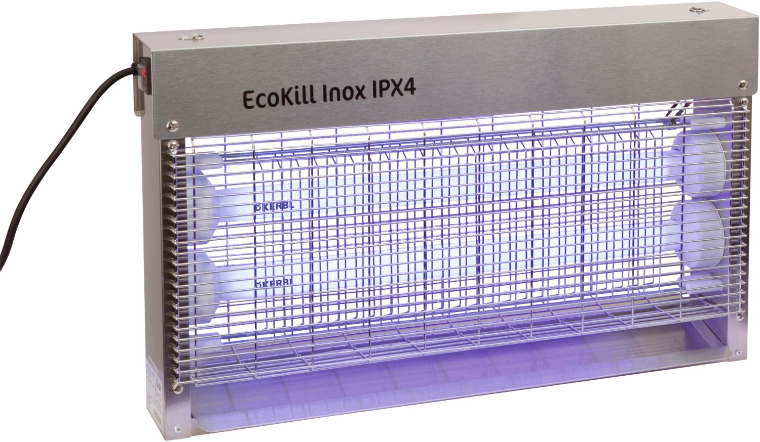 Fliegenvernichter EcoKill Inox IPX4