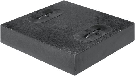 DOPPLER Beschwer-Granitplatte 55 kg, anthrazit