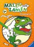 RAVENSBURGER Buch Malen nach Zahlen Dinosaurier