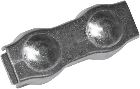 Seilverbinder verzinkt für Ø 6 - 8 mm Seile, 5 Stk.