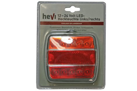 Hevi LED-Heckleuchte rechts/links 12/24 V
