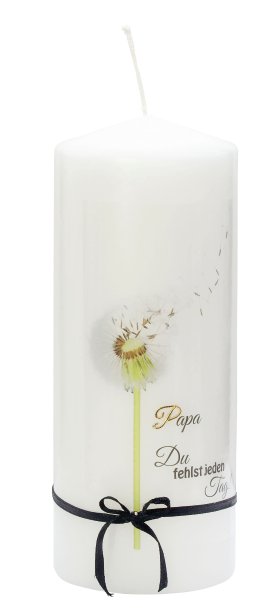 JEKA Trauerkerze Papa 80x200 mm (ØxH)