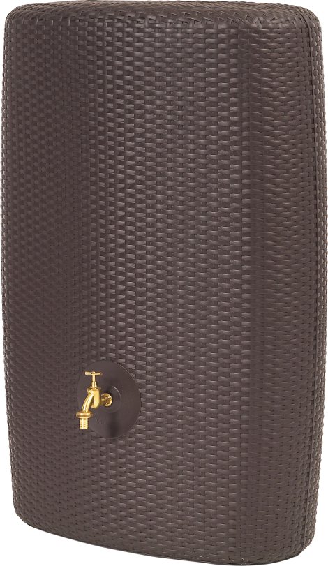 GARANTIA Wandtank Sunda Mocca Rattan-Optik 300 l