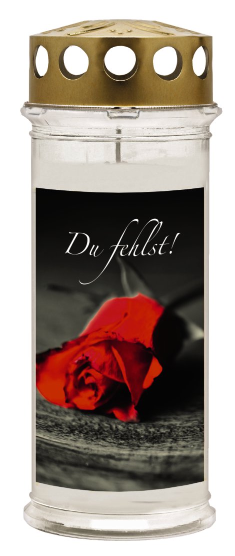 AMBROSIUS Grablicht Du fehlst 7 Tage