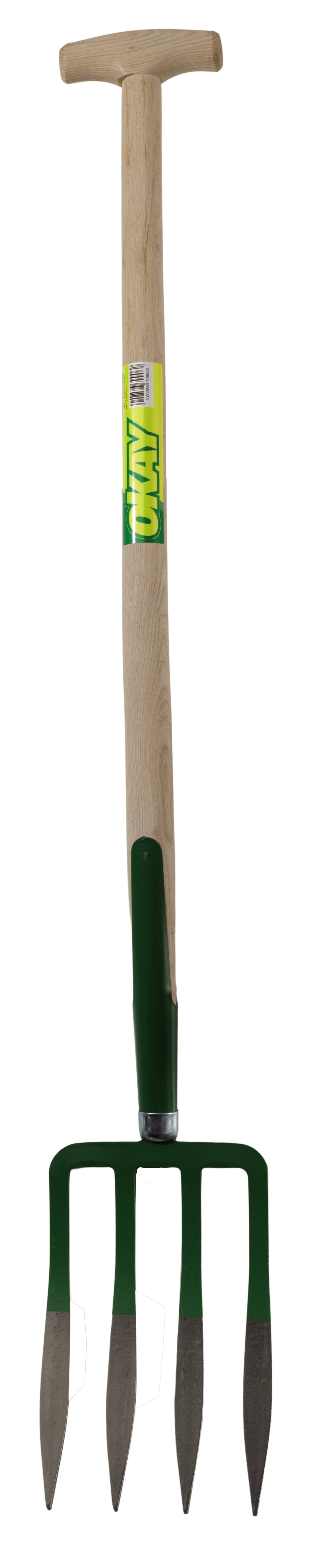 OKAY Spatengabel mit T-Stiel