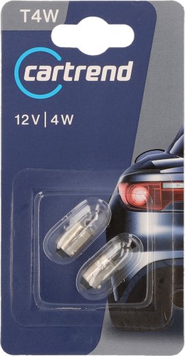 CARTREND Standlichtanzeigenlampe BA9S 12 V 4 W