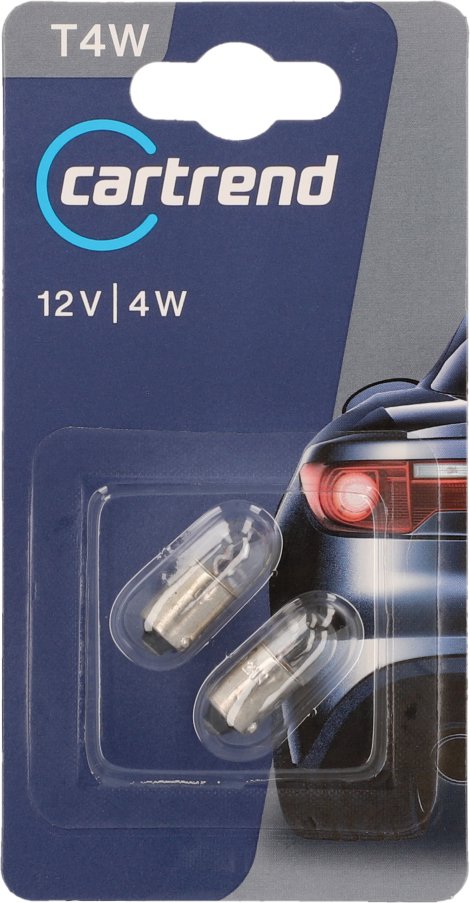 CARTREND Standlichtanzeigenlampe BA9S 12 V 4 W