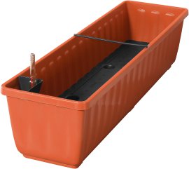 GELI Blumenkasten Aqua Flor Terrakotta 80 cm