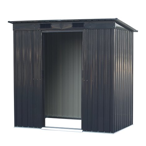 TEPRO Metall-Gerätehaus Multi Shed Anthrazit M