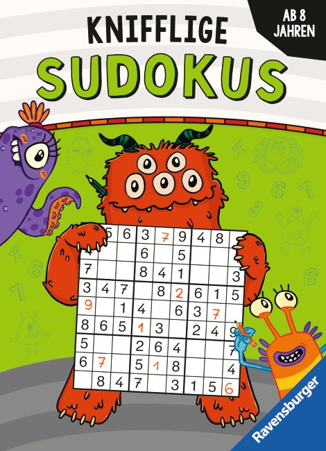 RAVENSBURGER Buch Knifflige Sudokus