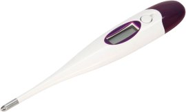 Digital Thermometer mit starrer Sonde, lila