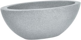 LIENBACHER Pflanzschale Capri Grau 52x20x23 cm