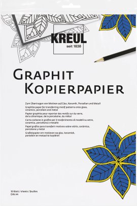 KREUL Kopierpapier Graphit 21x30 cm 10 Blatt