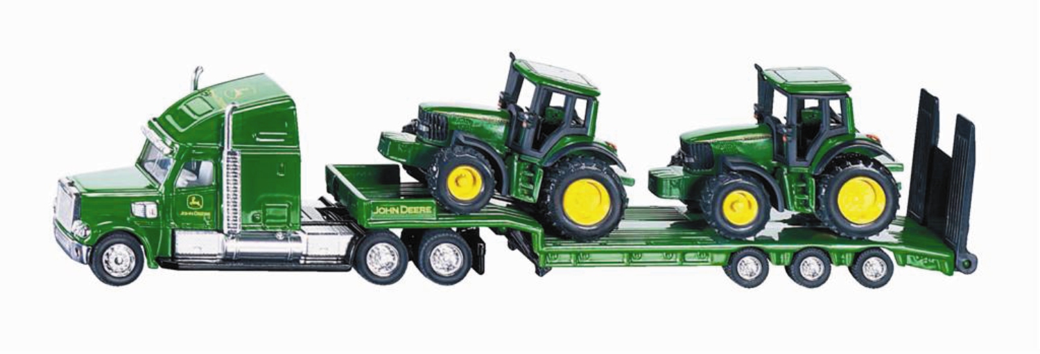 John Deere Truck mit 2 Traktoren (1:87)