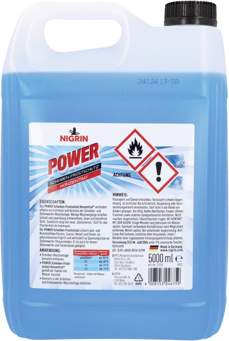 Scheiben-Frostschutz Power Kontentrar 52° 1 l