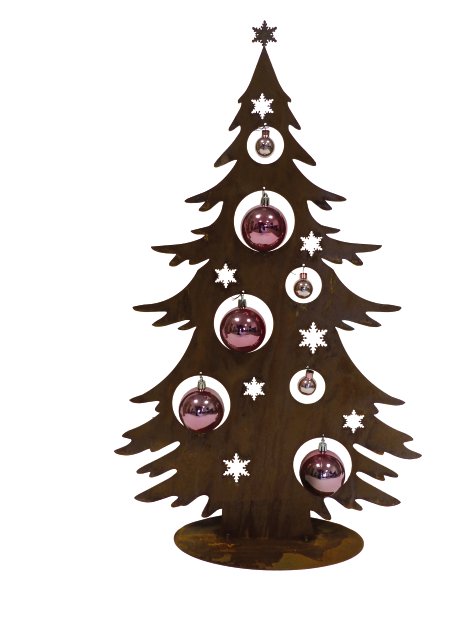 Baum Weihnachtsbaum Bayerwald 50x80 cm (BxH)