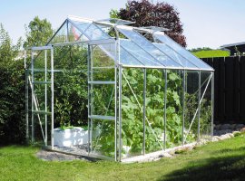 VITAVIA Gewächshaus Uranus 8300 ESG 3 mm Aluminium