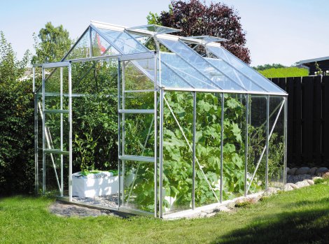 VITAVIA Gewächshaus Uranus 8300 ESG 3 mm Aluminium