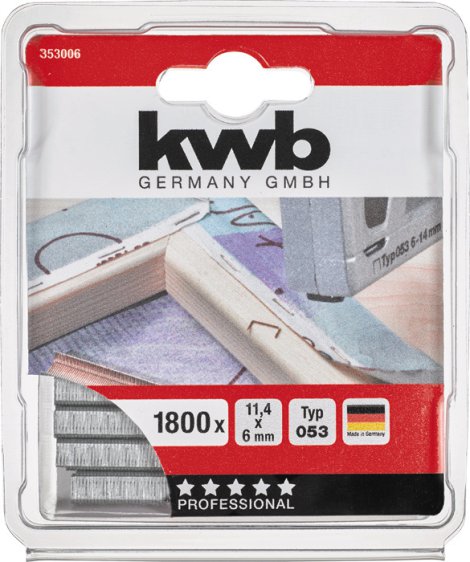 KWB Heftklammer Typ 053/C Normal 6 mm