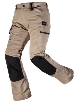 PUMA Arbeitshose Fit for Work beige/schwarz 62