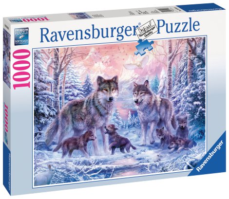 RAVENSBURGER Puzzle Arktische Wölfe 1000-tlg.