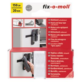 SUKI Klettband Weiß 150x0,2 cm 1 Stk.