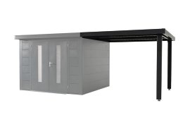 WOLFF FINNHAUS Terrasse 3030 Anthrazit