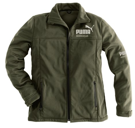 PUMA Softshelljacke Champ Oliv/Carbon XXL