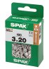 SPAX Universalschraube Wirox 3x20 mm 100 Stk.