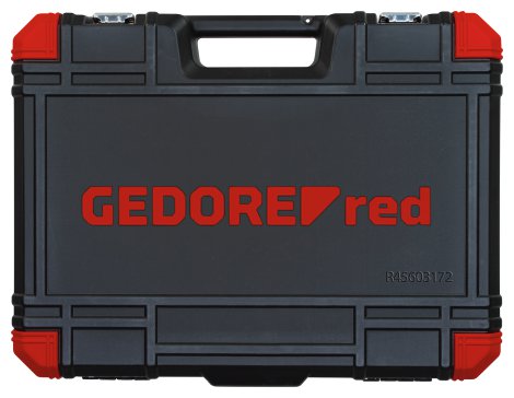 GEDORE Steckschlüssel-Satz 1/4"+3/8"+1/2" 172-tlg.