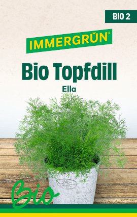 IMMERGRÜN Tütensamen BIO Topfdill Ella