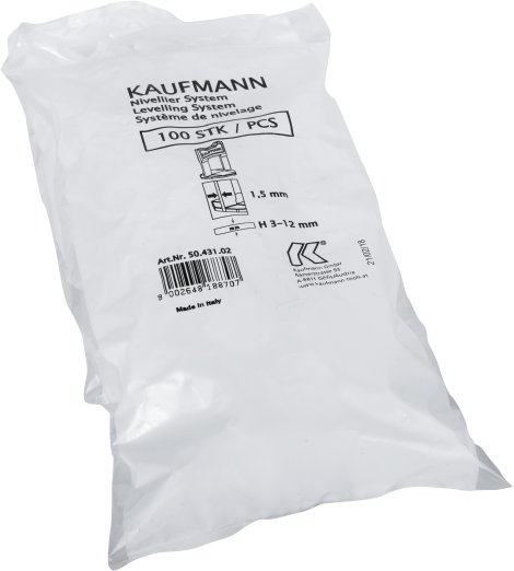 KAUFMANN Lasche für Nivelliersystem 100 Stk.