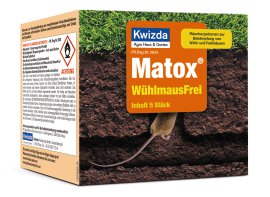 KWIZDA WühlmausFrei Matox 5 Stk.