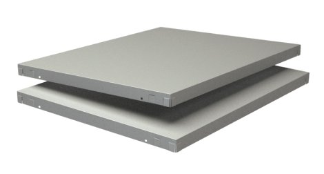 SCHULTE REGALWELT Fachboden PowerMax Weiß  60x50 cm, 2 Stk.