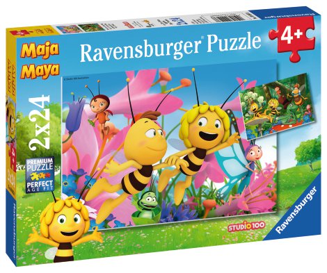 RAVENSBURGER Puzzle Die kleine Biene Maja 2x24-tlg. kaufen
