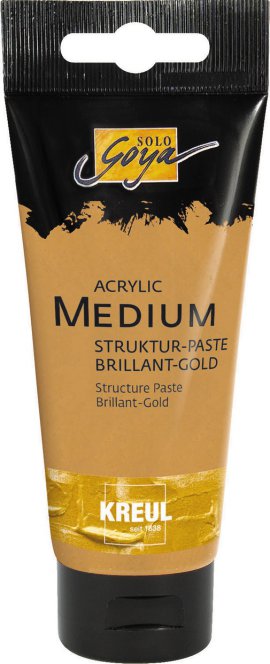KREUL Strukturpaste Brillant-Gold 100 ml
