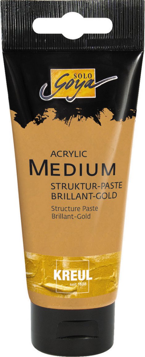 KREUL Strukturpaste Brillant-Gold 100 ml