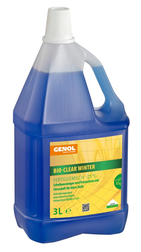 GENOL Bio-Clear Winter 3L Kanne, Scheibenreiniger Fertiggemisch
