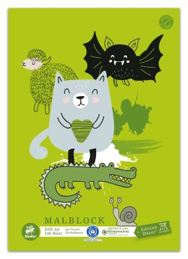 EDITION DÜRER Malblock A4, 100 Blatt 70 g