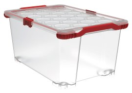 ROTHO Aufbwahrungsbox EVO total ironrot 15 l