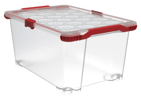 ROTHO Aufbwahrungsbox EVO total ironrot 15 l