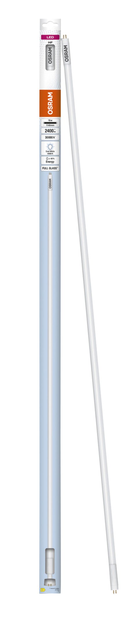 LEDVANCE LED-Leuchte Tube T5 HF Kaltweiß 16W L115 cm