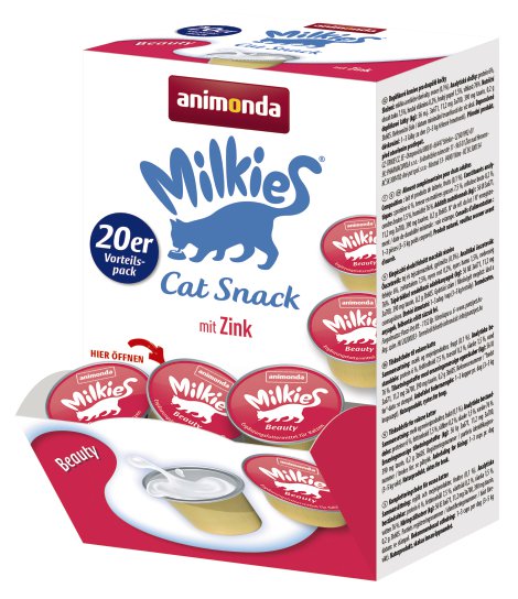 ANIMONDA Milkies Cat Snack Cup Beauty 300 g