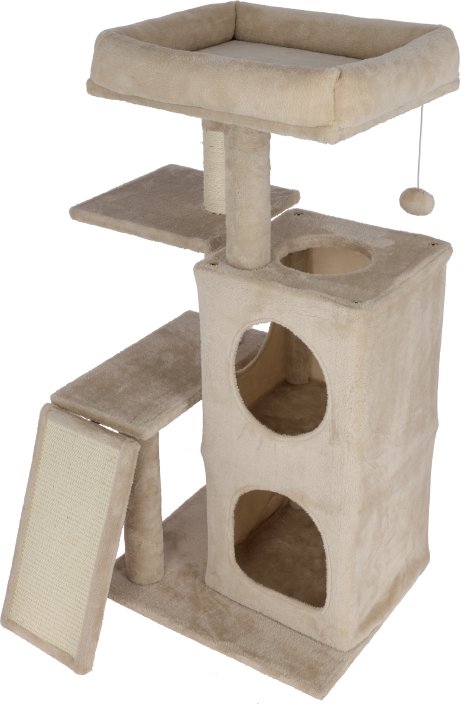 KERBL Kratzbaum Alessia Beige 48,5x40x100 cm