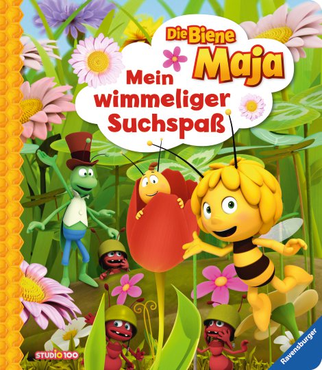 RAVENSBURGER Buch Die Biene Maja Mein wimmeliger Suchspaß