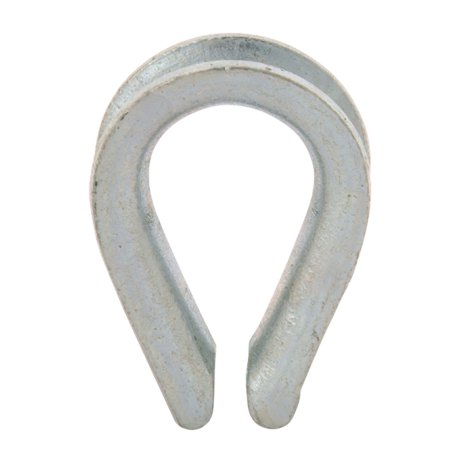 Seilkausche rostbeständig 6 mm 2 Stk.