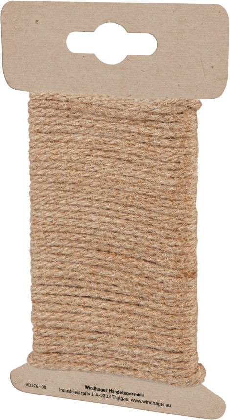 WINDHAGER Jute Bindedraht 10 m