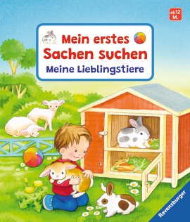 RAVENSBURGER Buch Mein erstes Sachen suchen Meine Lieblingstiere