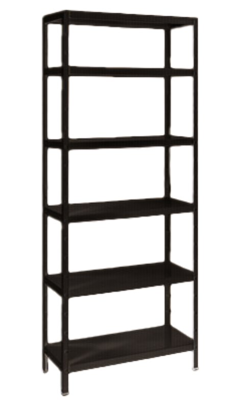 SCHULTE REGALWELT Grundregal 6 Böden Weiß 200x100x30 cm